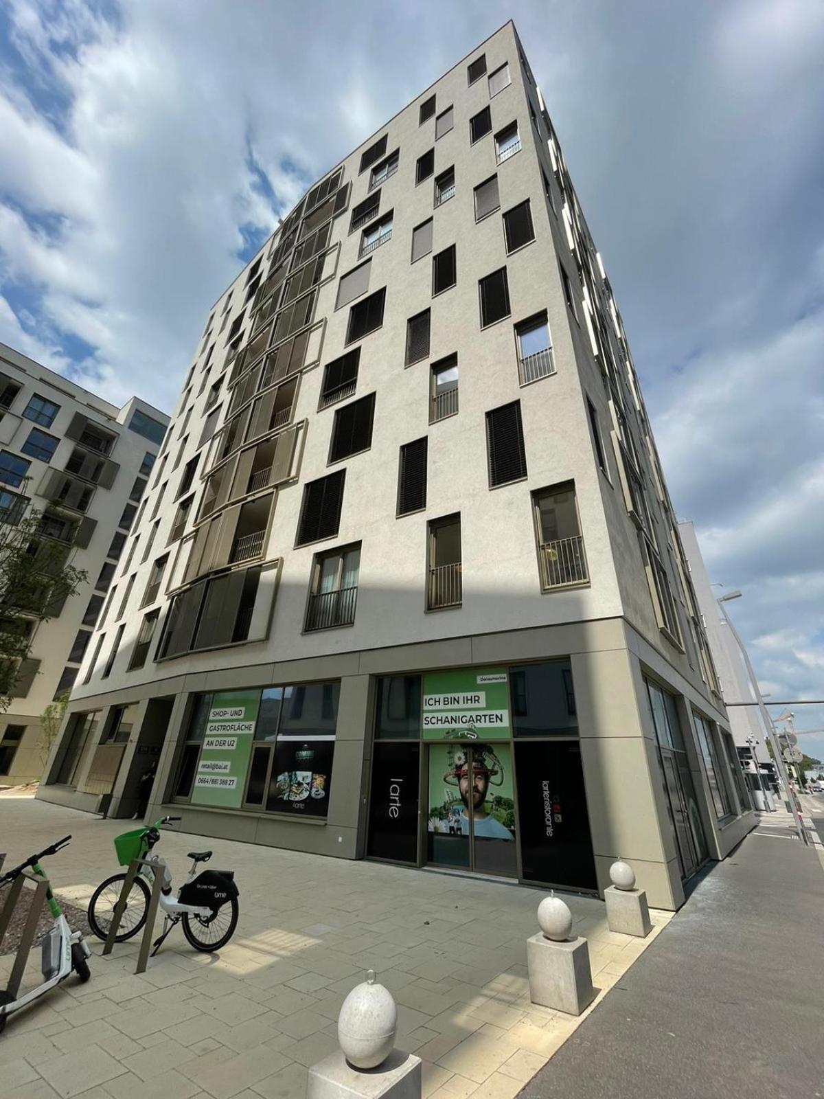Donaublick Oasis: Stylische Wohnung Vienna Exterior photo